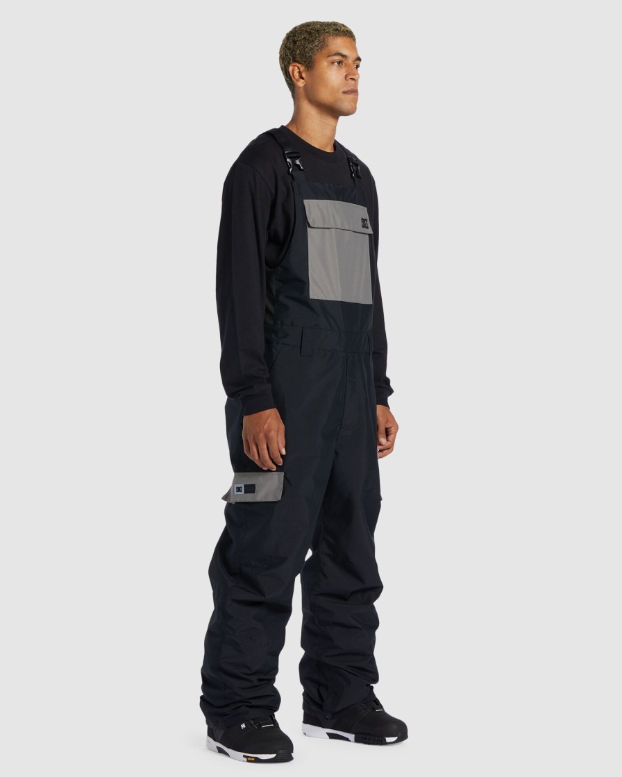 Men DC SHOES Pants | Docile Technical Snow Bib Pants