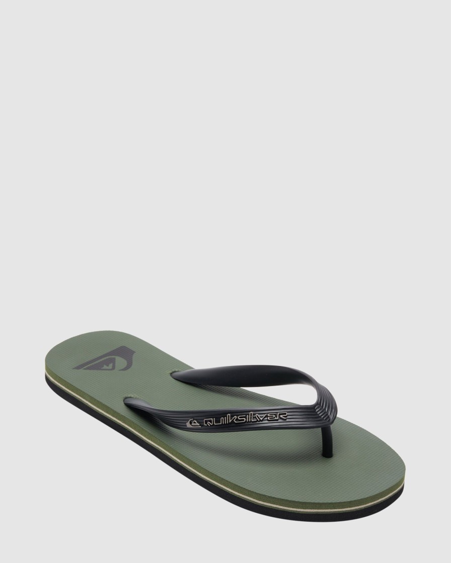 Men QUIKSILVER Thongs | Mens Molokai Core Flip-Flops