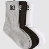 Youth DC SHOES Accessories | Spp Dc Crew 3Pk Boy