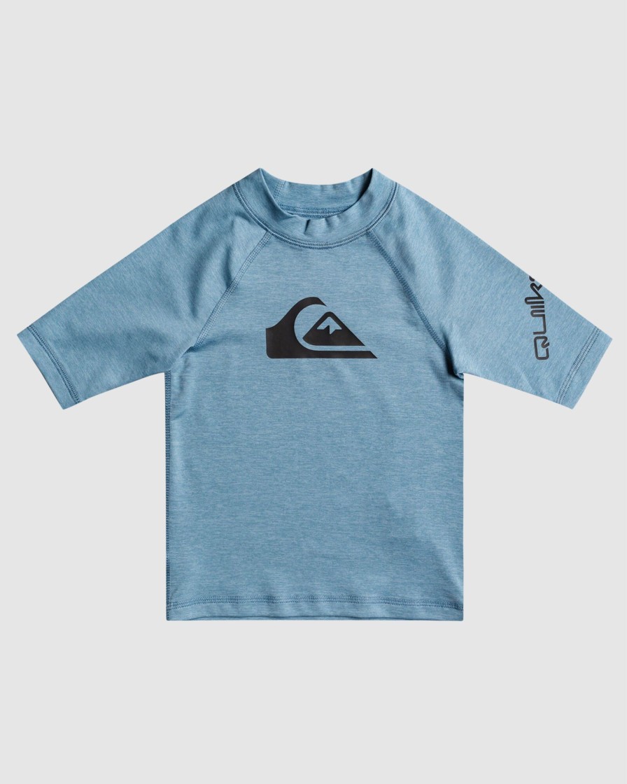 Youth QUIKSILVER Clothing | Boys 2-7 All Time Short Sleeve Rash Vest