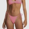 Women RVCA Bikini Bottoms | Lacey Medium Tie Side Bikini Bottom