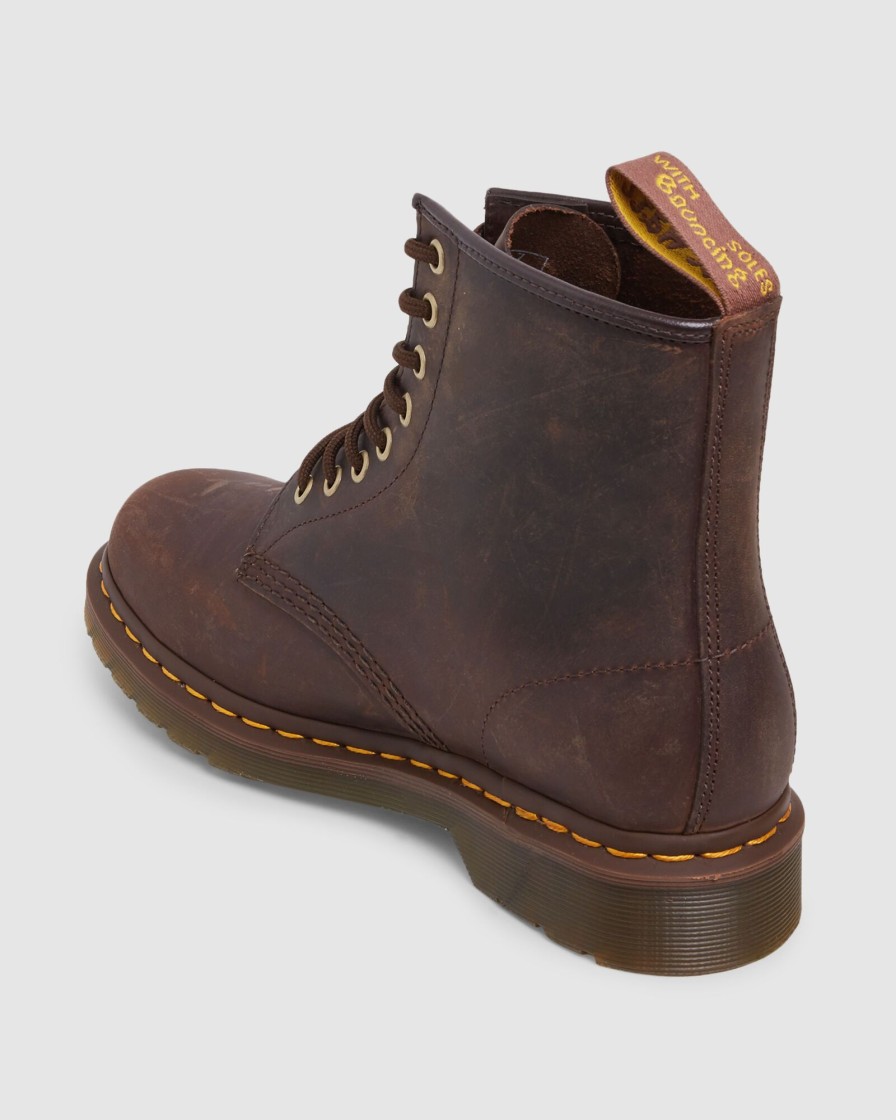 Men DR MARTENS Boots | 1460 8 Up Gaucho Crazy Horse