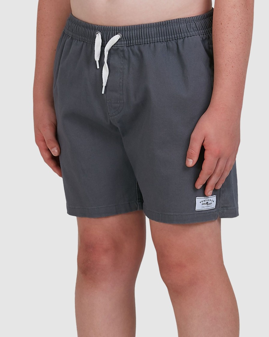 Youth VONZIPPER Clothing | Youth Twill Dogs Short