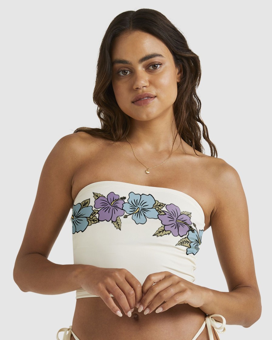 Women BILLABONG Bikini Tops | Aloha 73 Bandeau Tank Bikini Top