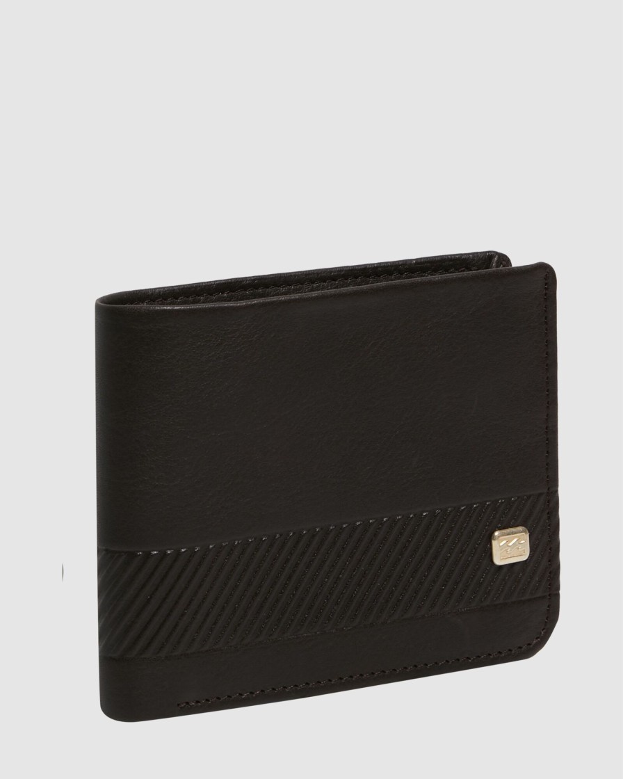 Men BILLABONG Wallets | Secret Pocket Leather Wallet