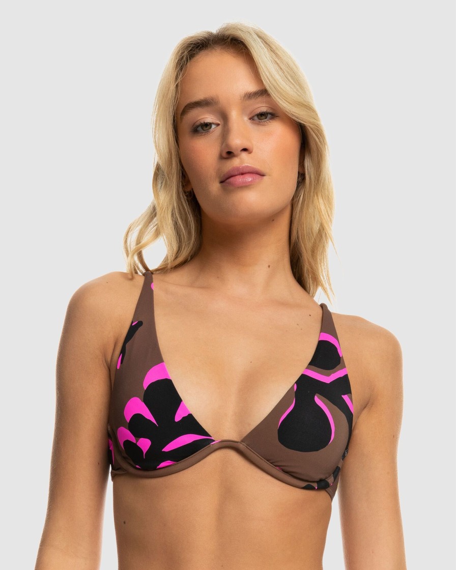 Women ROXY Swimwear | Womens Rowley X Roxy Underwired Bikini Top