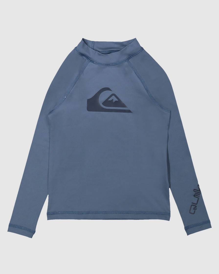 Youth QUIKSILVER Clothing | Boys 2-7 All Time Long Sleeve Upf 50 Rash Vest