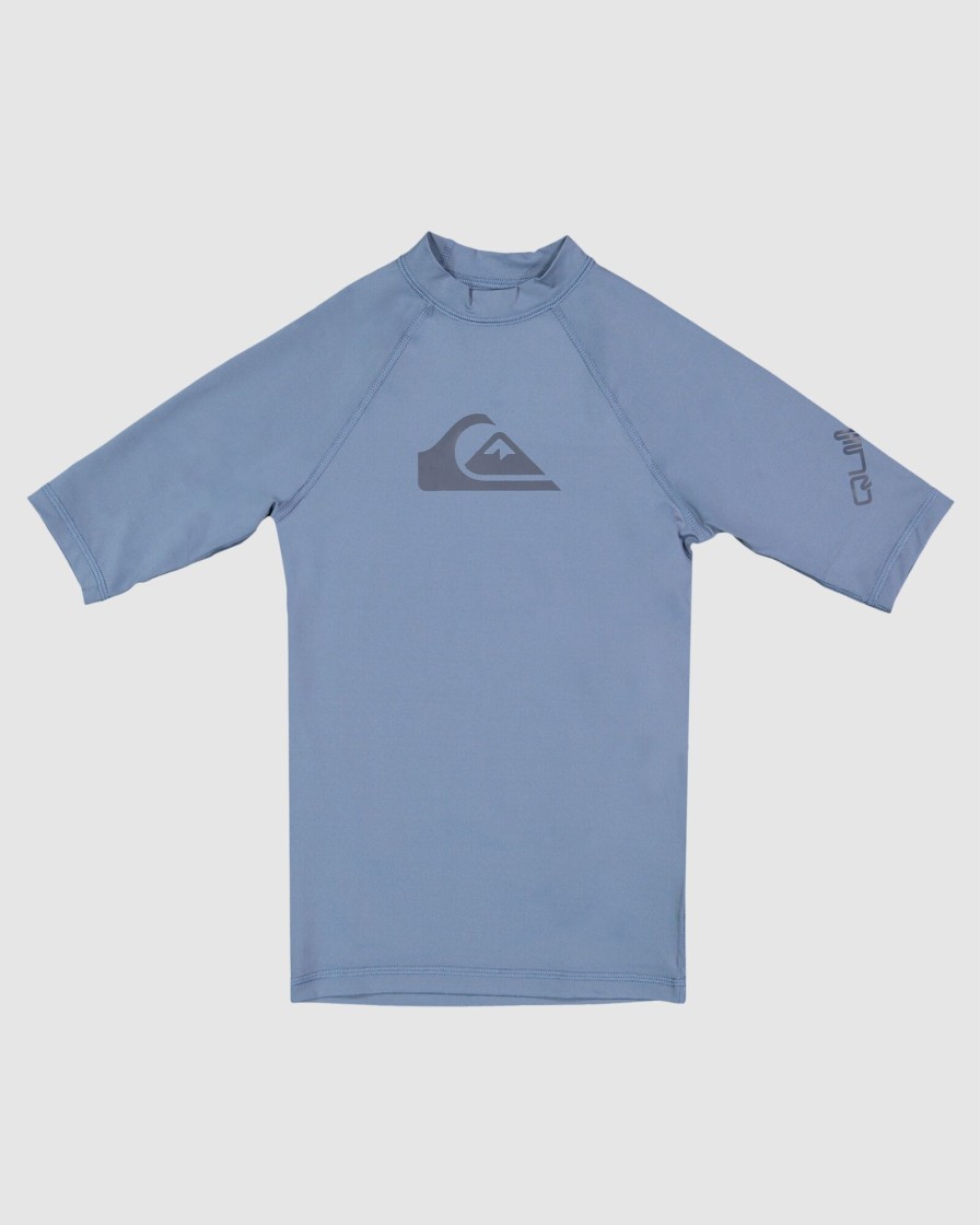 Youth QUIKSILVER Clothing | Boys 8-16 All Time Short Sleeve Rash Vest