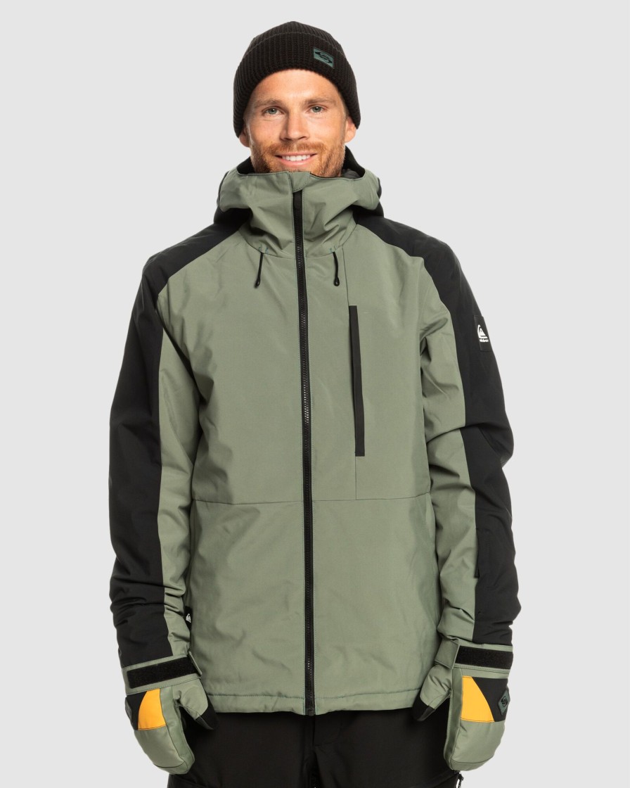 Men QUIKSILVER Jackets | Mens Mission Technical Snow Jacket