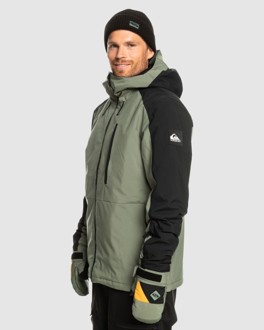 Men QUIKSILVER Jackets | Mens Mission Technical Snow Jacket