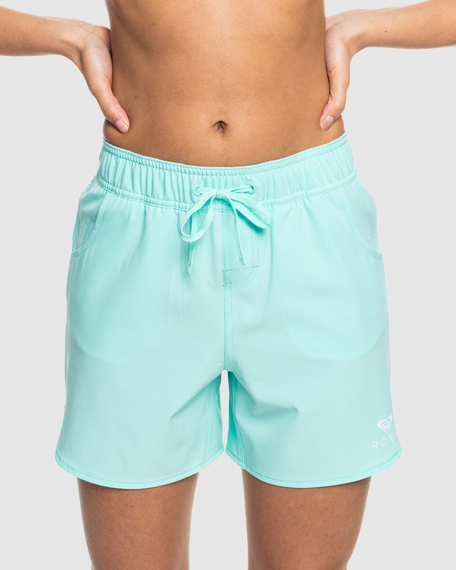 Women ROXY Overswim | Womens Roxy Wave 5" Board Shorts