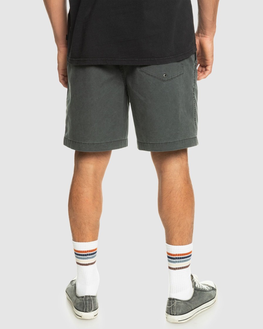 Men QUIKSILVER Shorts | Mens Taxer Elasticated Shorts