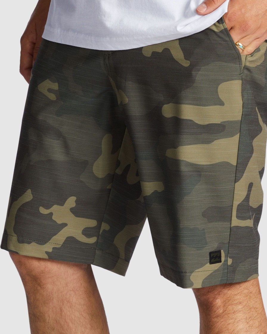 Men BILLABONG Shorts | Crossfire Slub Submersible Shorts 21"