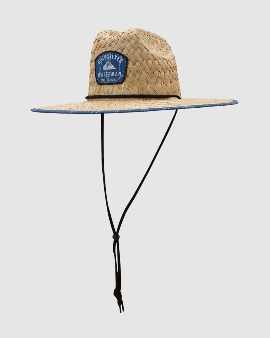 Women QUIKSILVER Headwear | Mens Waterman Outsider Straw Lifeguard Hat