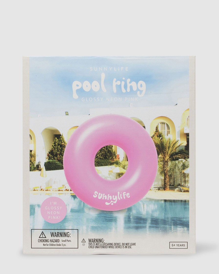 Women SUNNYLIFE General | Pool Ring Neon Pink