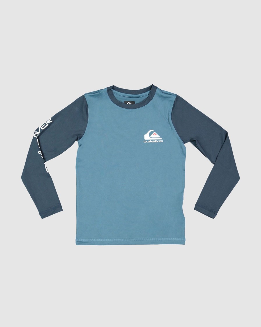 Youth QUIKSILVER Clothing | Boys 2-7 Heats Omni Long Sleeve Upf 50 Rash Vest