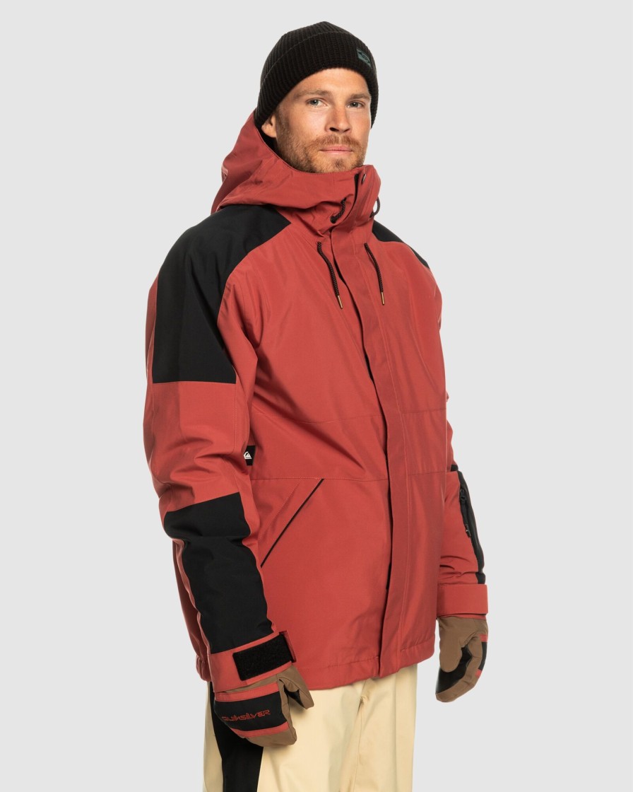 Men QUIKSILVER Jackets | Mens Radicalo Technical Snow Jacket