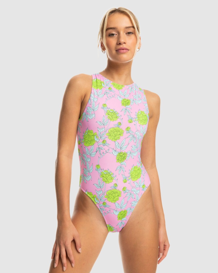 Women ROXY One Pieces | Womens Rowley X Roxy One-Piece Swimsuit