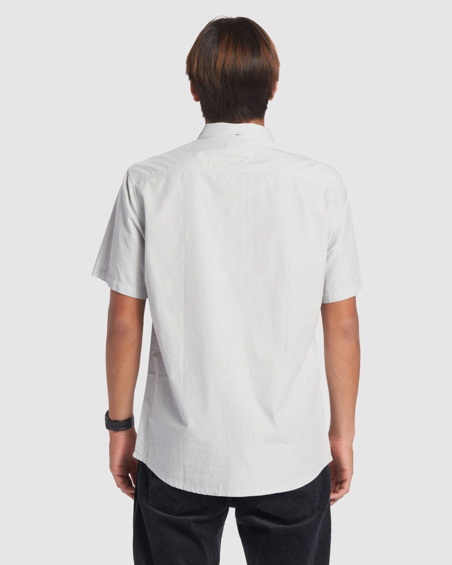 Men QUIKSILVER Shirts | Mens Winfall Short Sleeve Shirt