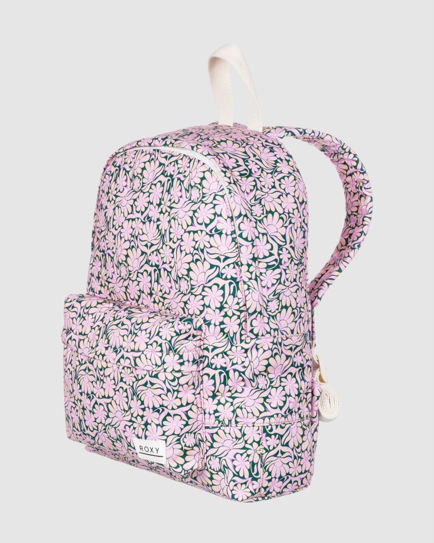 Women ROXY Bags | Womens Sugar Baby Canvas 16L Small Backpack