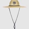 Youth QUIKSILVER Accessories | Boys 8-16 Pierside Straw Lifeguard Hat