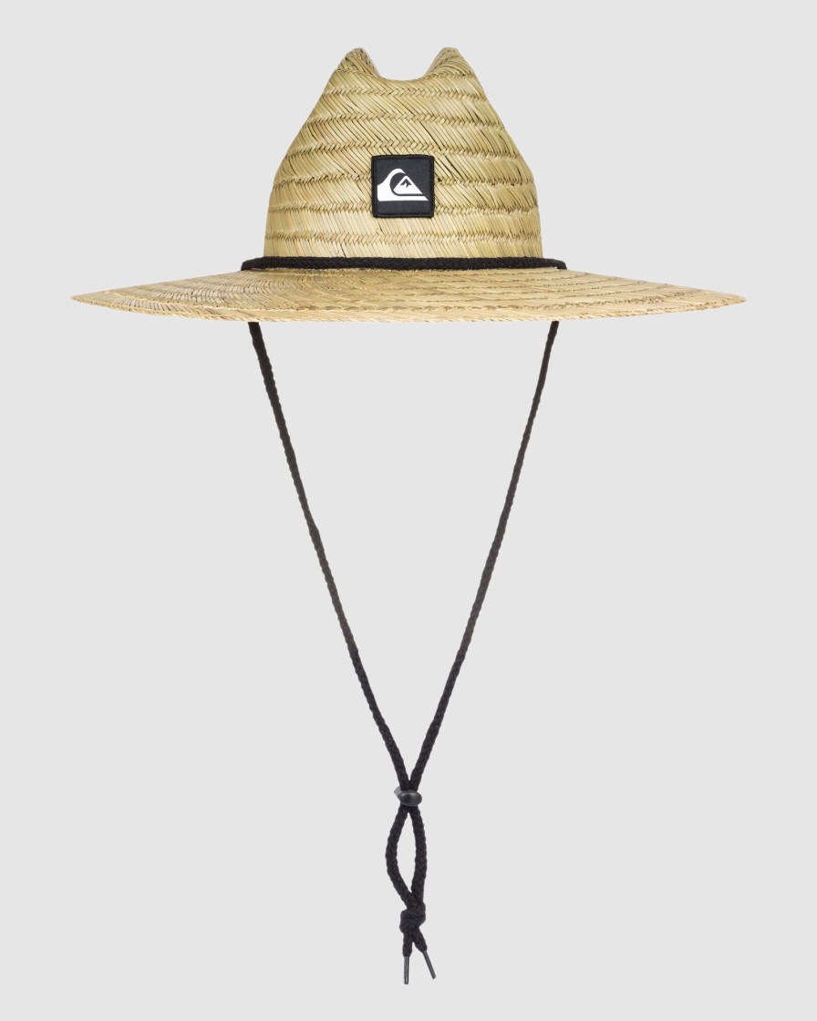 Youth QUIKSILVER Accessories | Boys 8-16 Pierside Straw Lifeguard Hat