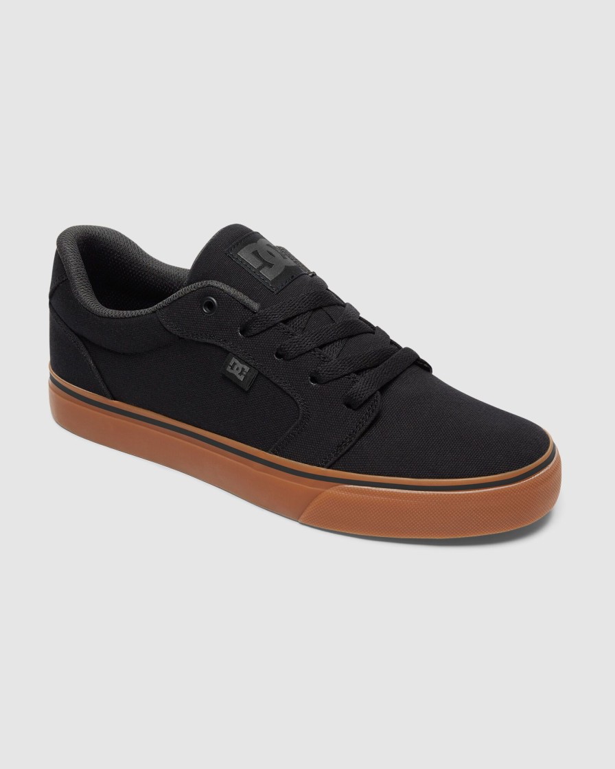 Men DC SHOES Sneakers | Men'S Anvil Canvas Shoes