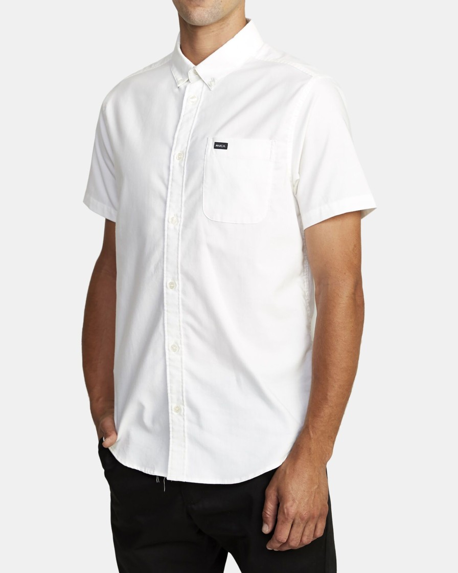 Men RVCA Shirts | Thatll Do Stretch Short Sleeve Shirt