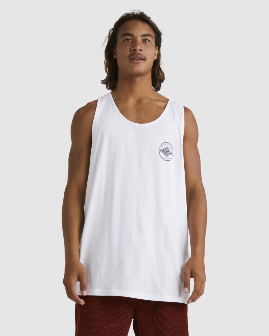 Men BILLABONG Singlets & Tanks | Rotar Diamond Tank Top