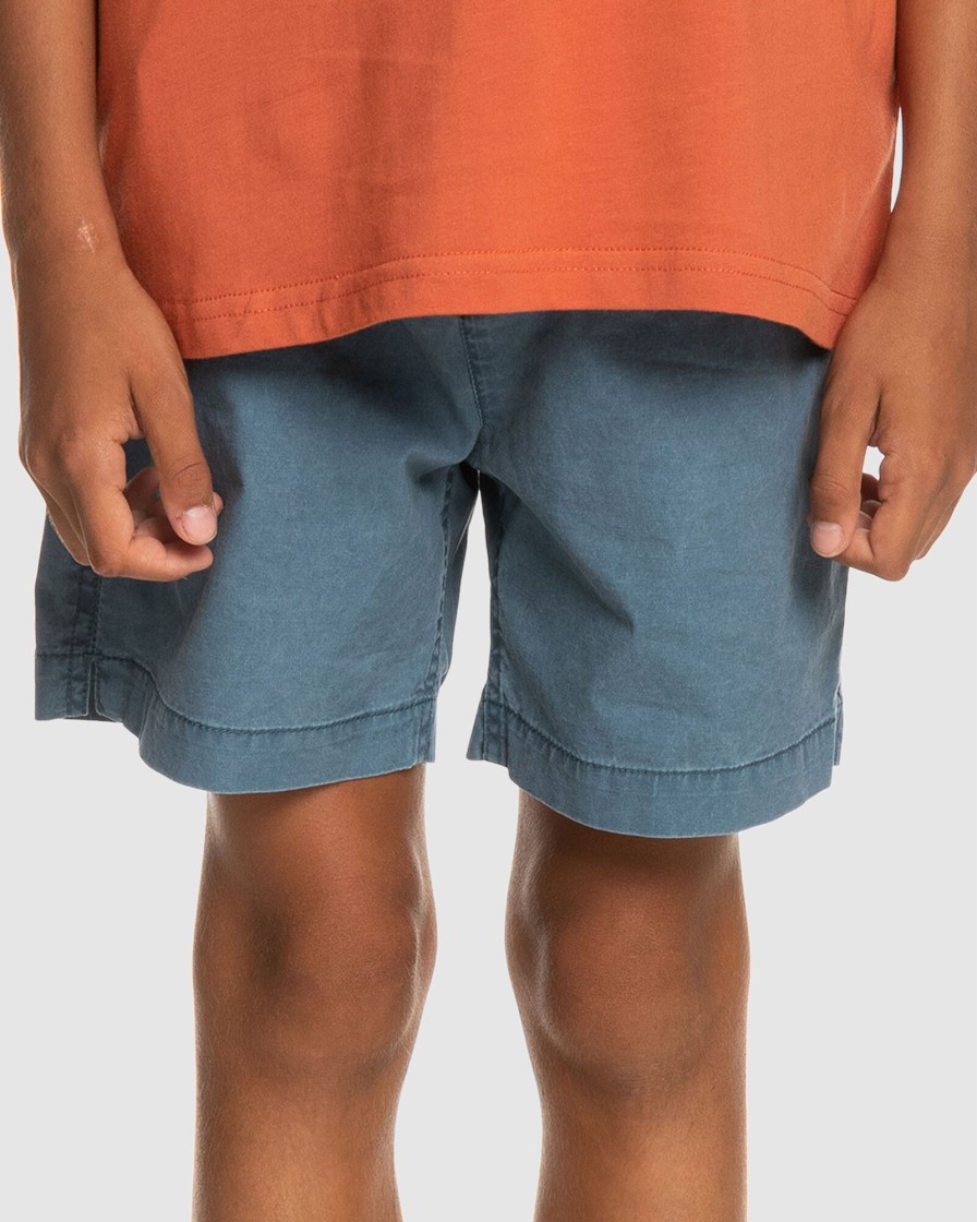 Youth QUIKSILVER Clothing | Boys 8-16 Taxer Elasticated Shorts