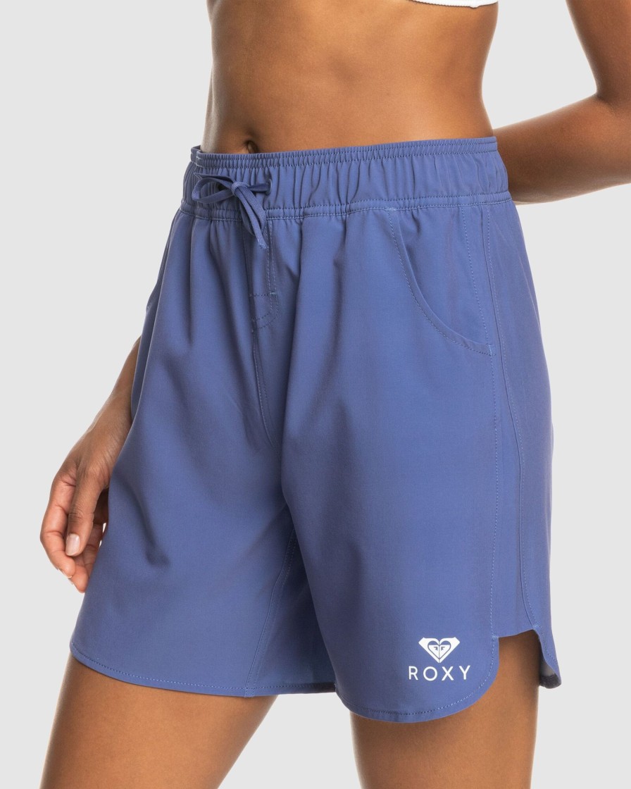 Women ROXY Overswim | Womens Roxy Wave 7" Board Shorts