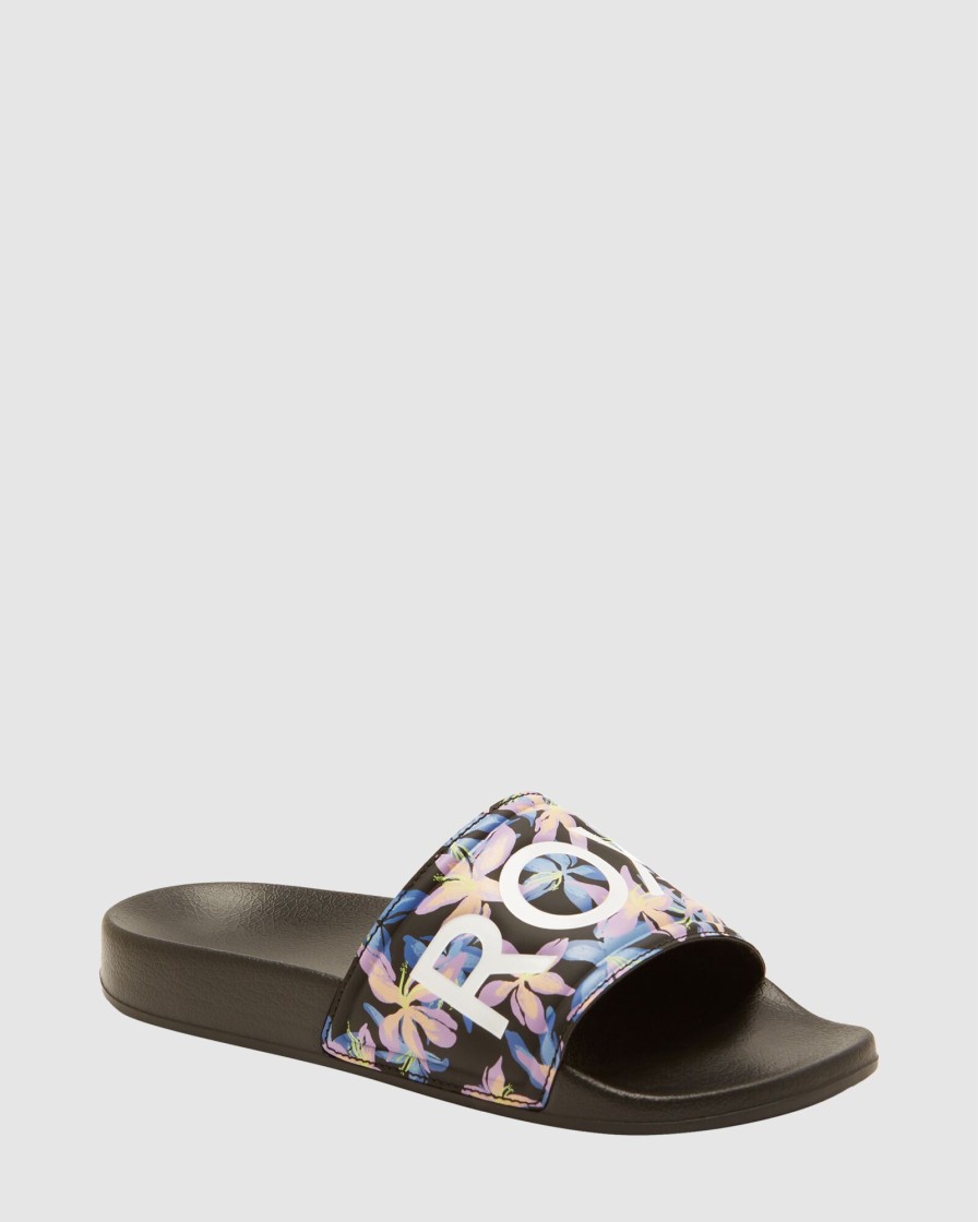 Women ROXY Sandals | Womens Slippy Slider Sandals