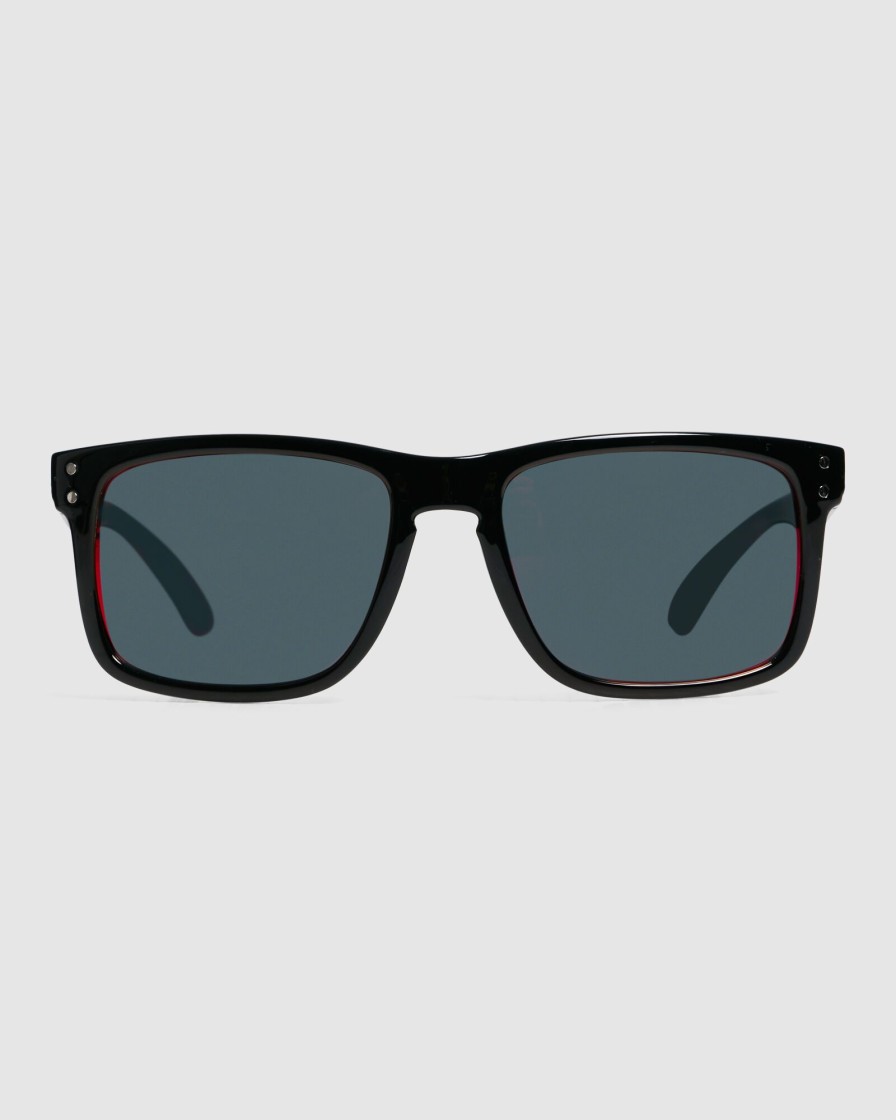 Men CARVE Sunglasses | Goblin Black/Re M