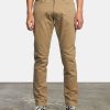 Men RVCA Pants | Daggers Twill Slim Fit Pants