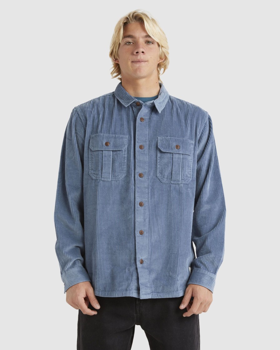 Men QUIKSILVER Shirts | Mens Ancestral Generation Long Sleeve Shirt