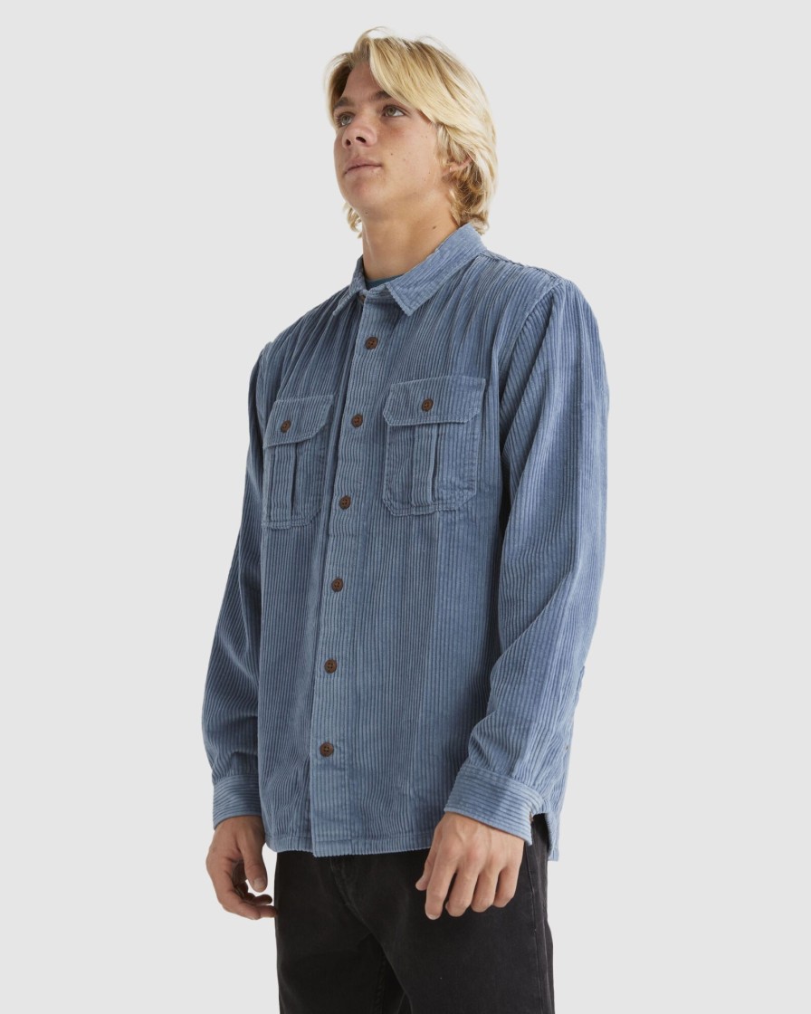 Men QUIKSILVER Shirts | Mens Ancestral Generation Long Sleeve Shirt