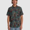 Men RVCA Shirts | Martin Ander Short Sleeve Shirt