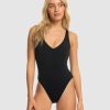 Women ROXY One Pieces | Womens Beach Classics One-Piece Swimsuit