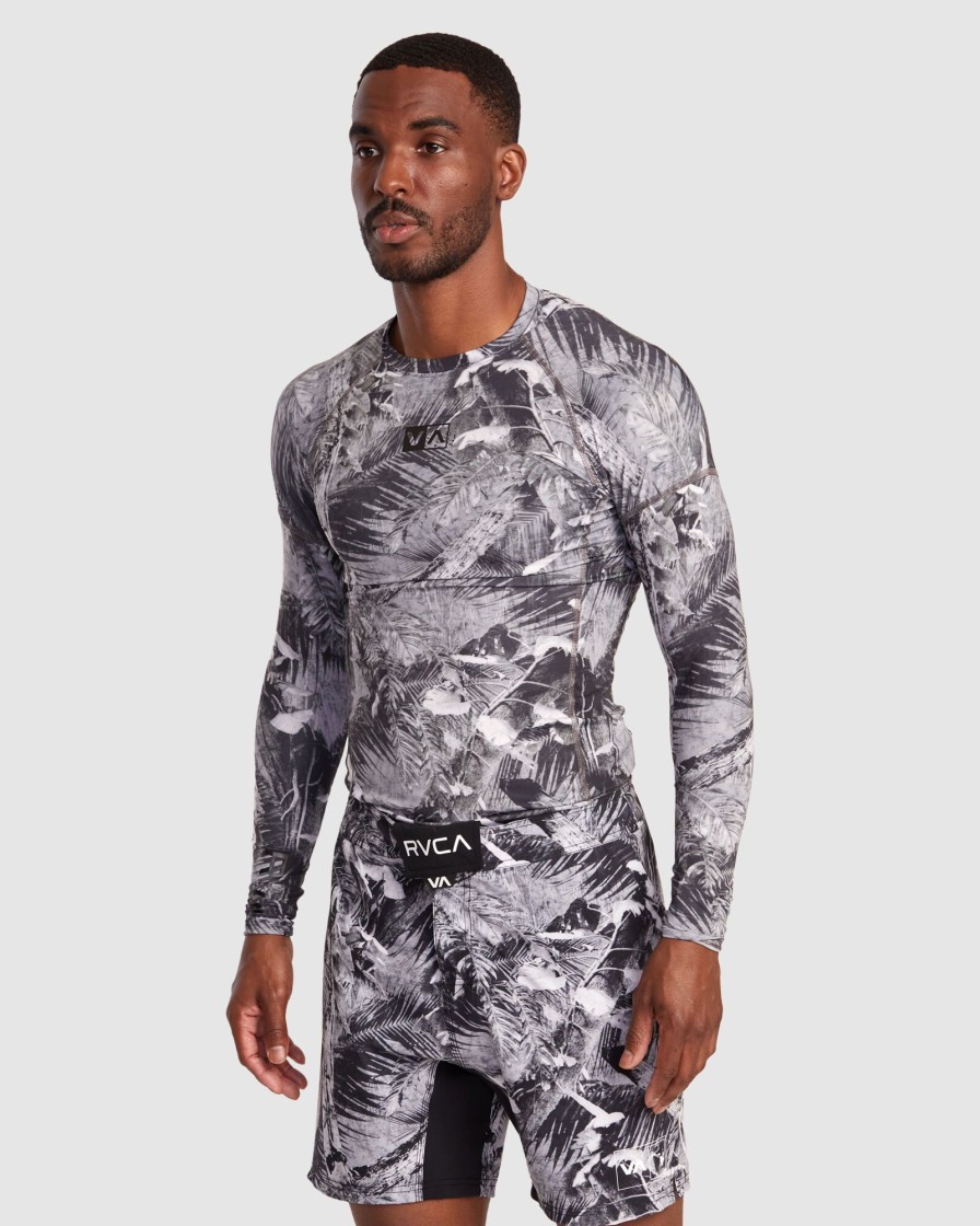 Men RVCA Rashvests | Hawaii Sport Rashguard Ls