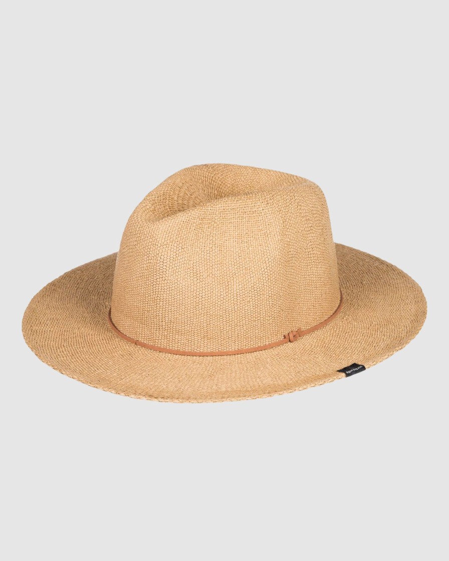 Men QUIKSILVER Headwear | Mens Crushy Straw Hat