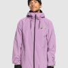 Men QUIKSILVER Jackets | Mens High In The Hood Technical Snow Jacket