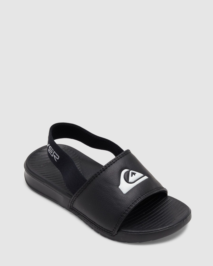 Youth QUIKSILVER Footwear | Boys 8-16 Bright Coast Strap Sliders For Boys