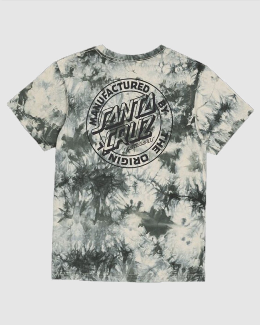 Youth SANTA CRUZ Clothing | Mfg Dot Tee Nat