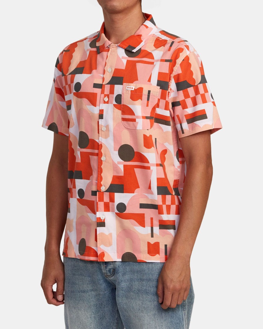 Men RVCA Shirts | Jesse Brown Ss