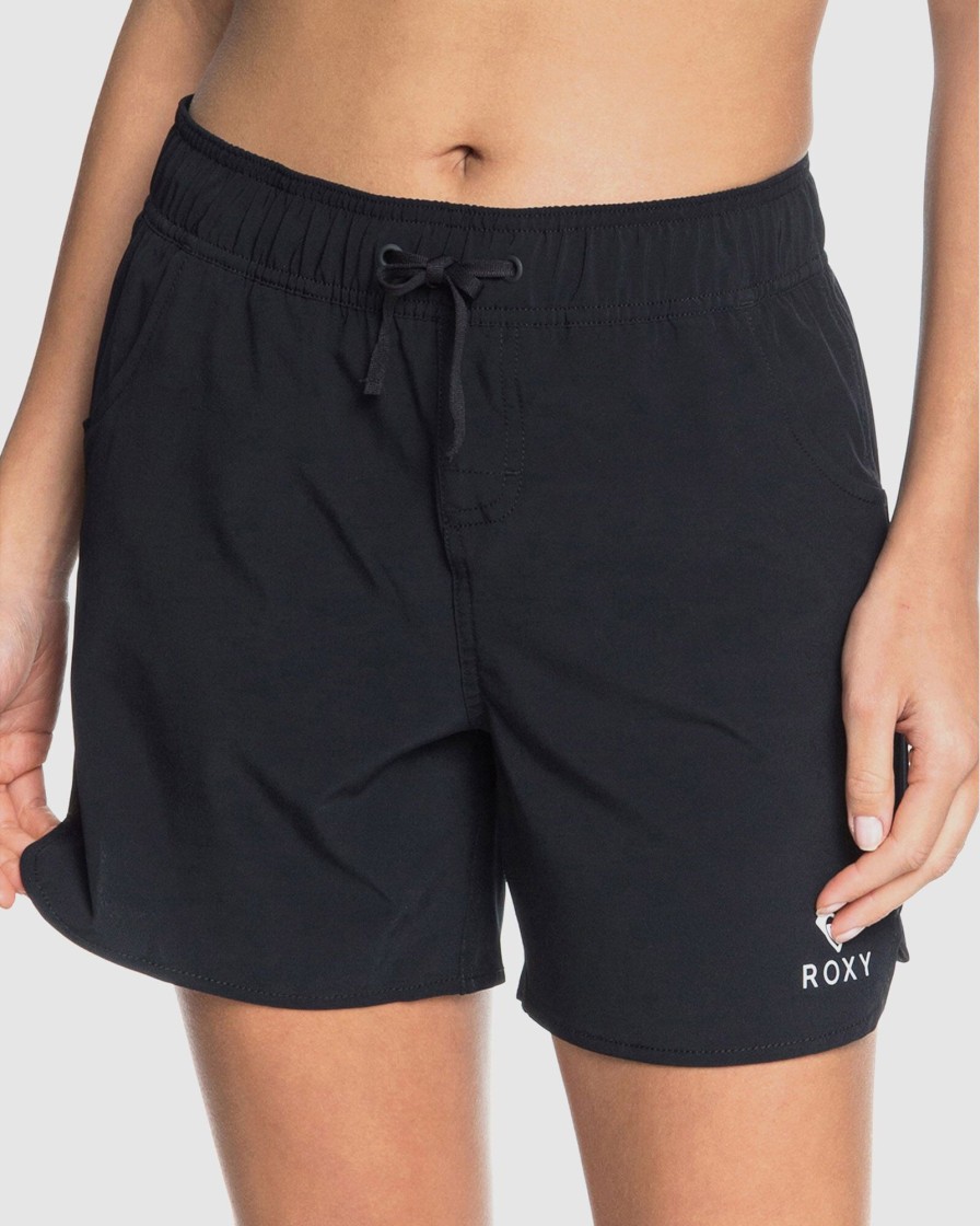 Women ROXY Overswim | Womens Roxy Wave 5" Board Shorts