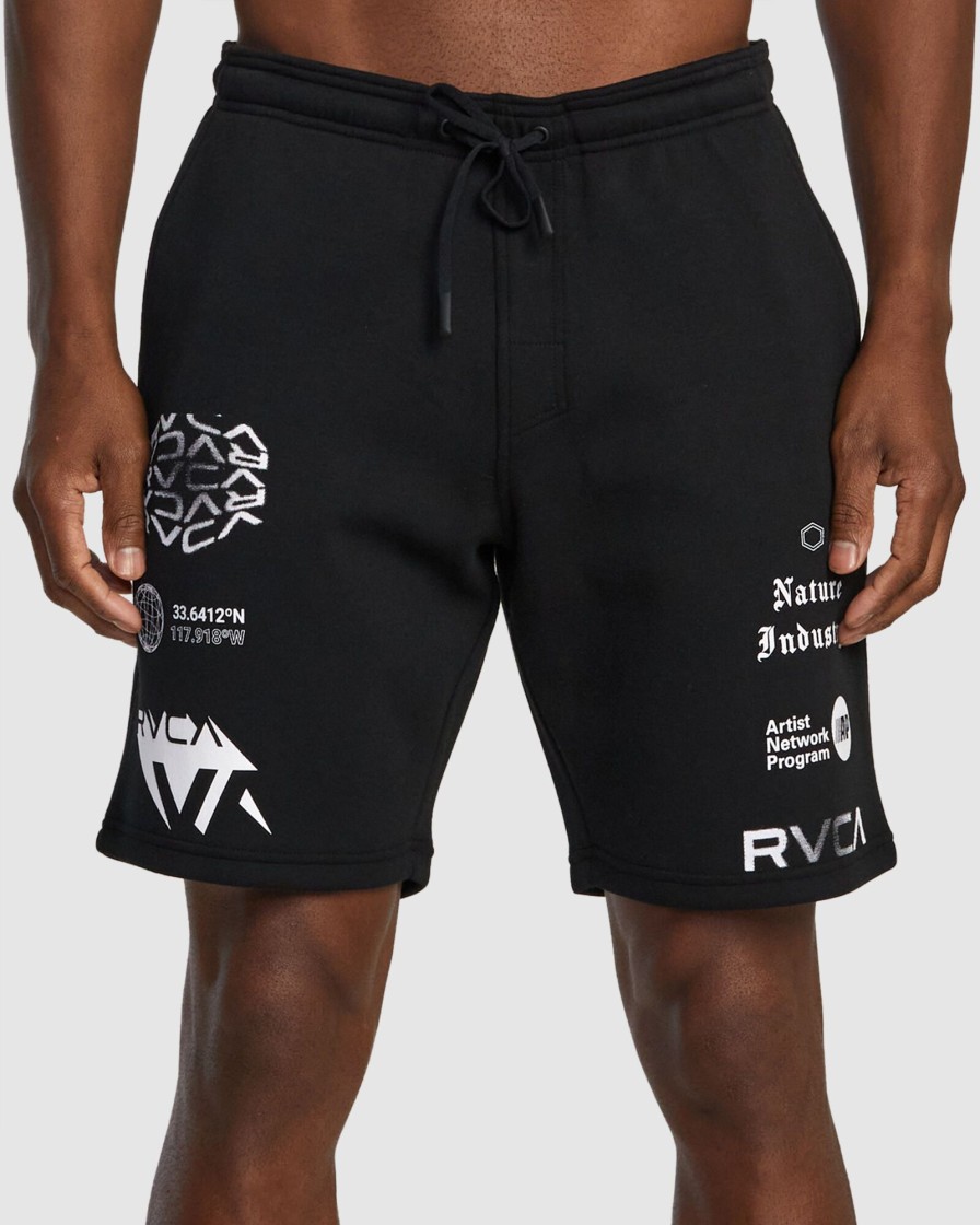 Men RVCA Shorts | Va Sport 19" Sports Sweat Shorts