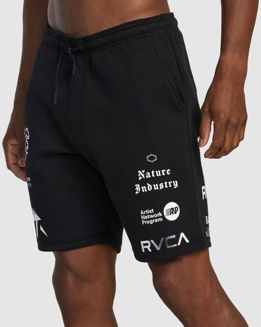 Men RVCA Shorts | Va Sport 19" Sports Sweat Shorts