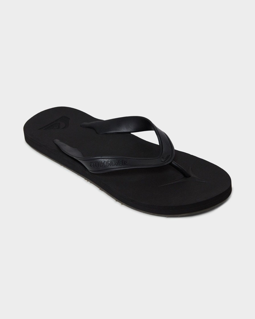 Men QUIKSILVER Thongs | Mens Carver Deluxe Sandals