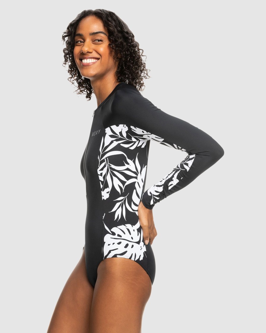 Women ROXY Rashvests | Womens Onesie Long Sleeve One-Piece Swimsuit