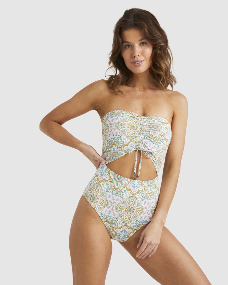 Women BILLABONG One Pieces | Summerside Summer Bandeau One Piece